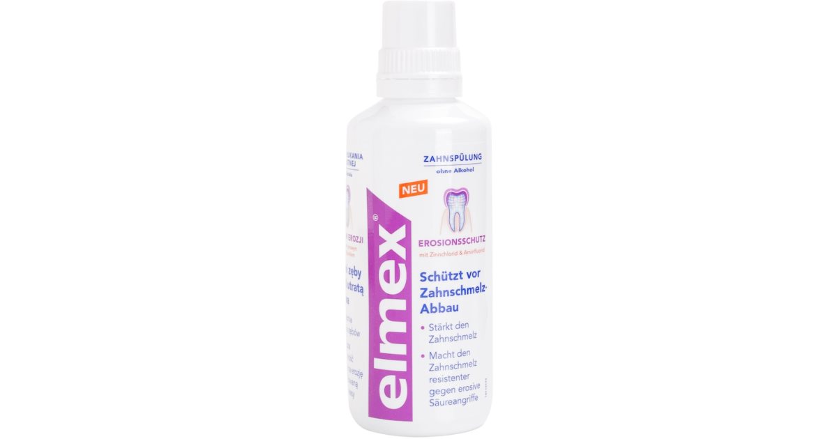 Elmex Erosion Protection Mouthwash Dental Enamel Protecting notino.co.uk