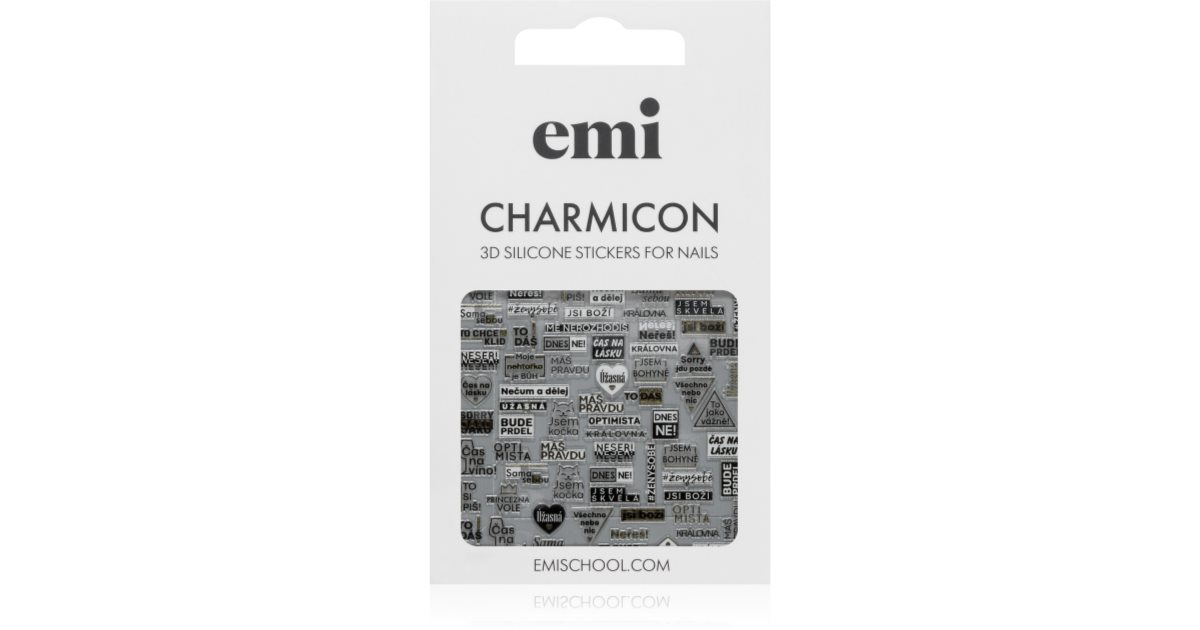 emi Charmicon Czech 3 nagelstickers 3D | notino.nl