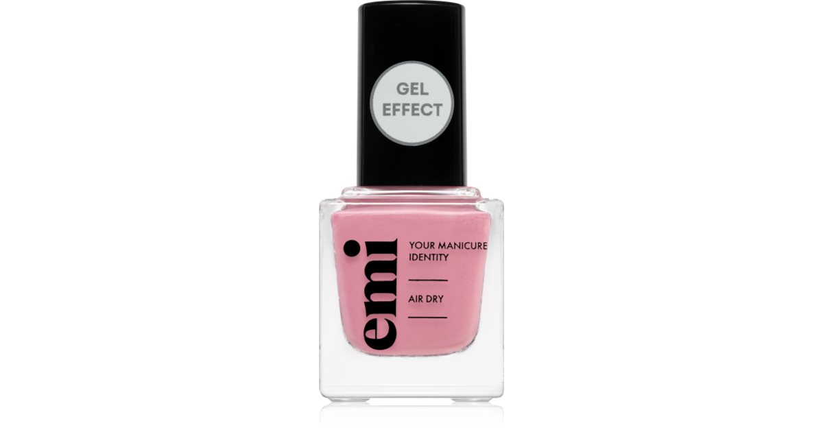 emi E.MiLac Gel Effect Ultra Strong vernis à ongles effet gel sans utilisation de lampe UV/LED