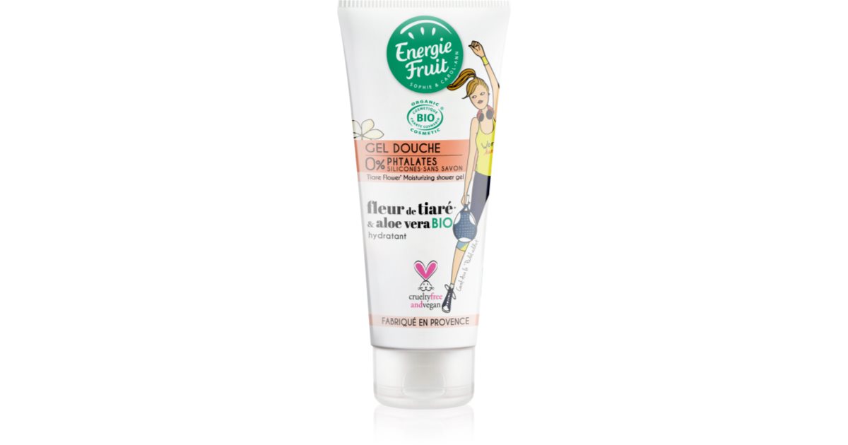 Energie Fruit Tiare & Aloe Vera feuchtigkeitsspendendes Duschgel | notino.at