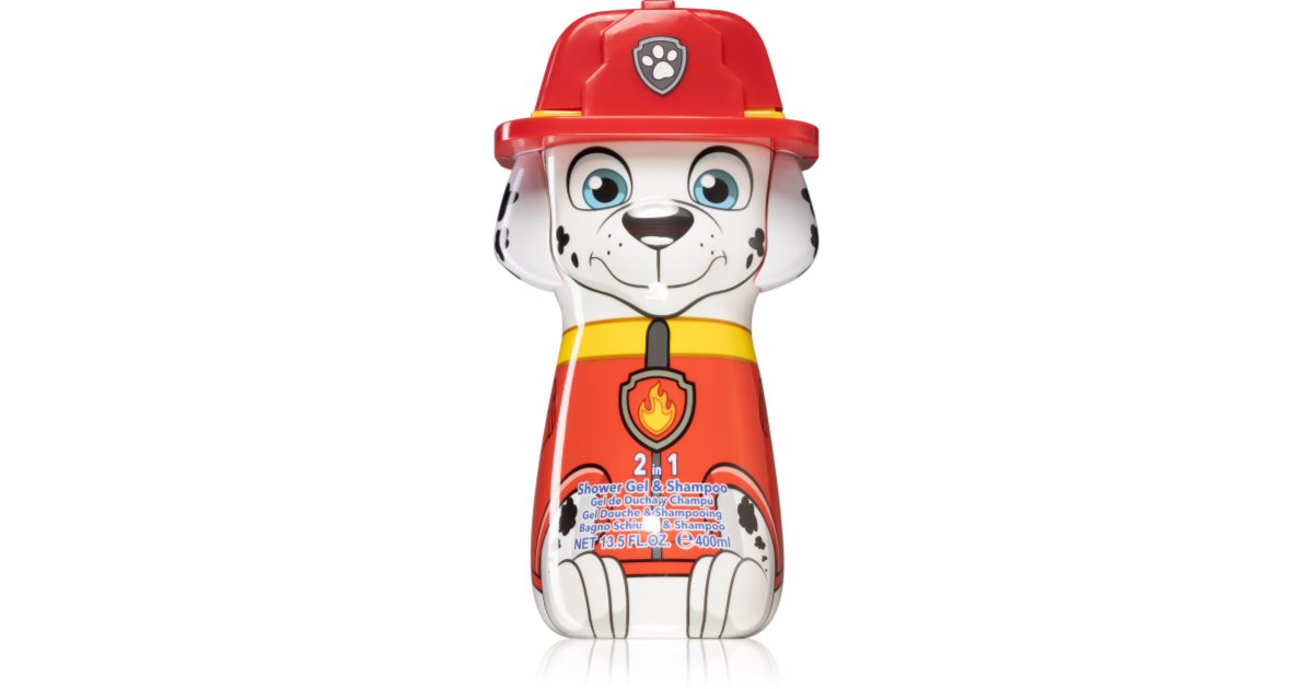 Nickelodeon Paw Patrol Marshall Duschgel Shampoo 2 in 1 fur Kinder notino.at