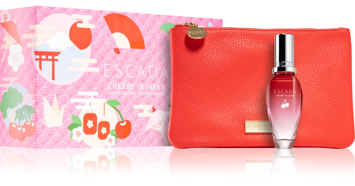 Escada Cherry In Japan gift set for women