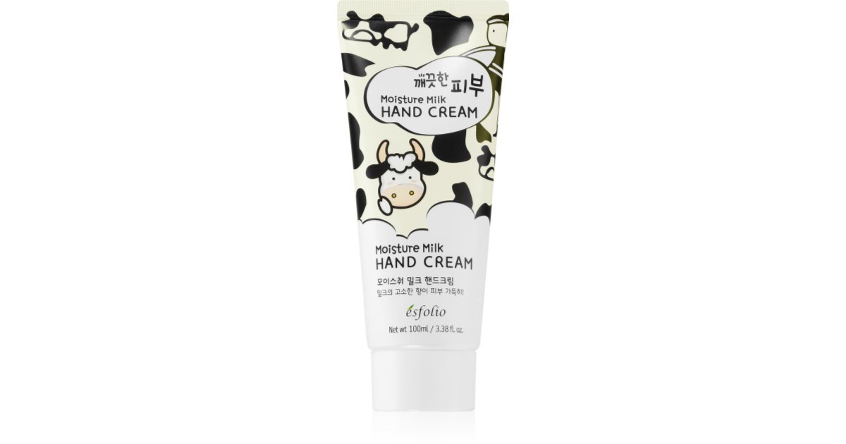 esfolio Pure Skin Moisture Milk moisturising hand cream with milk