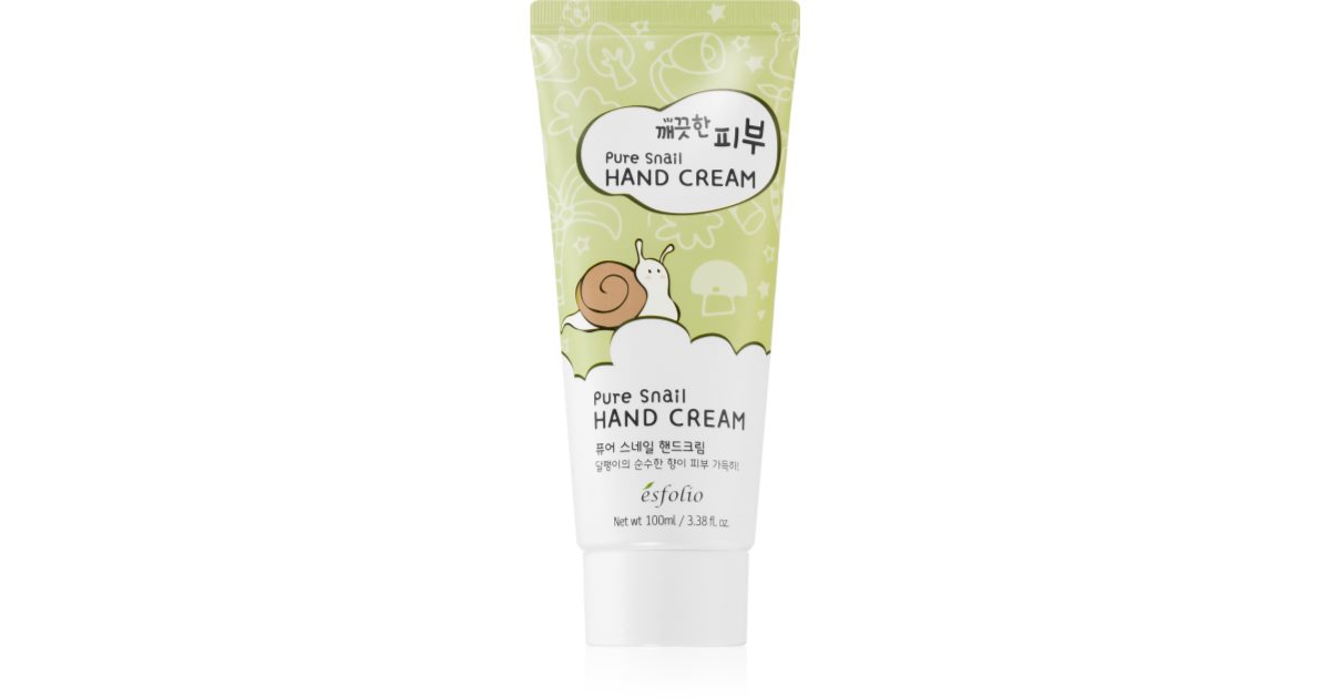 esfolio Pure Skin Pure Snail Hand Cream with snail extract | notino.ie