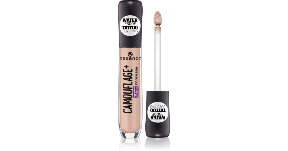 Essence CAMOUFLAGE + MATT concealer with matt effect | notino.co.uk