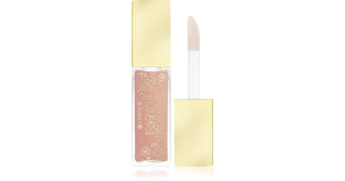 essence the glowin golds lip oil