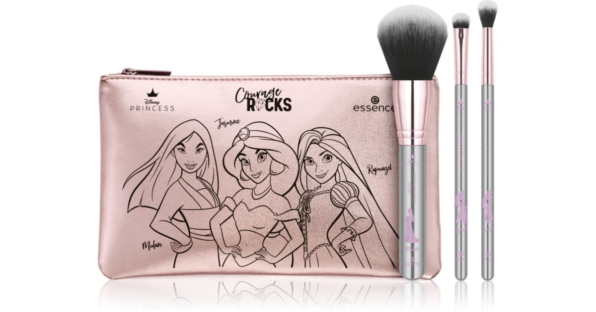 Brush Set Brochas Princesas Disney Essence Brochas Princesas