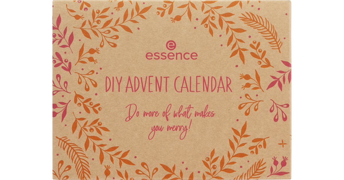 Essence DIY Advent Calendar Do more of what makes you merry! calendrier