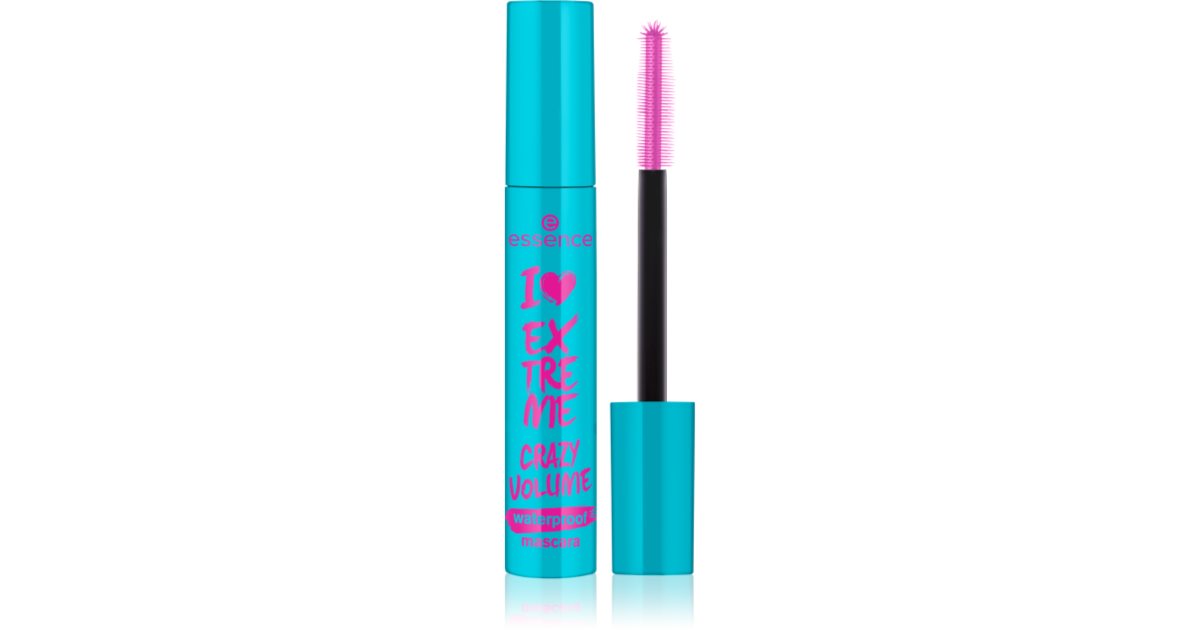 Essence I LOVE EXTREME CRAZY VOLUME Wasserbeständige Wimperntusche für ...