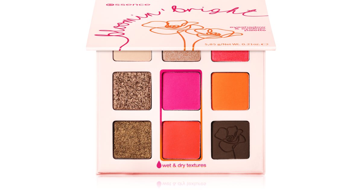 essence Bloomin' Bright палетка тіней для очей | notino.ua | Великий ...