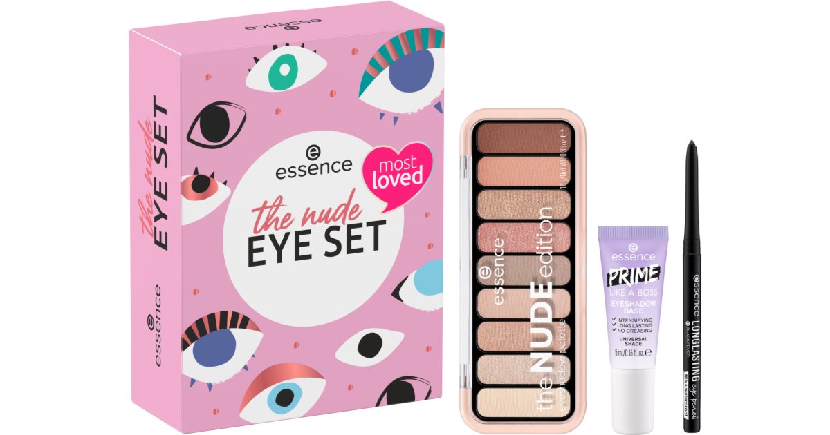 Essence The Nude Eye Set Coffret Cadeau Yeux Notino Fr