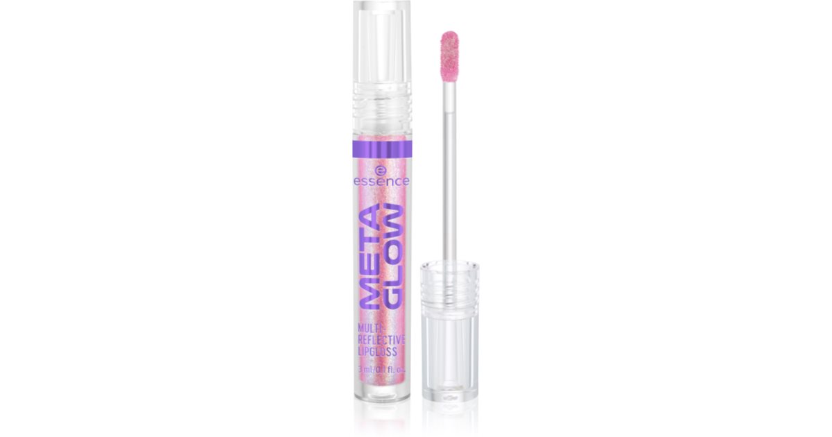 Essence META GLOW MULTI-REFLECTIVE holographic effect lip gloss ...