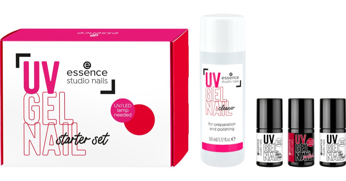 essence studio nails UV GEL NAIL set di smalti per unghie con l’uso di lampade UV/LED | notino.it