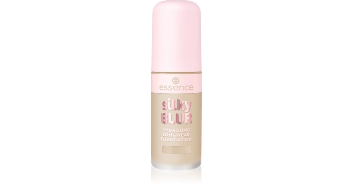 Vélemények essence silky BLUR Természetes fedésű hidratáló make-up matt ...