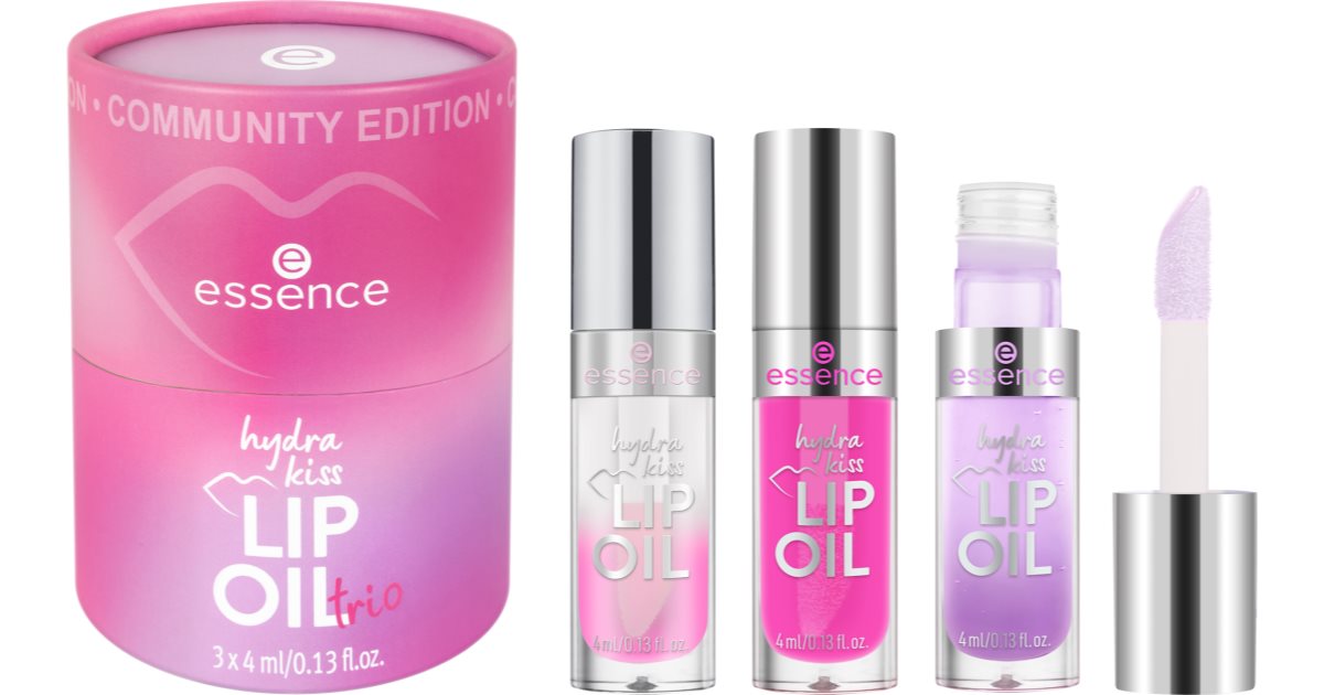 BearCer'ju TONIC ESSENCE II 3本セット essence Hydra Kiss Lip Oil Trio | Livrare rapida! | Notino.ro