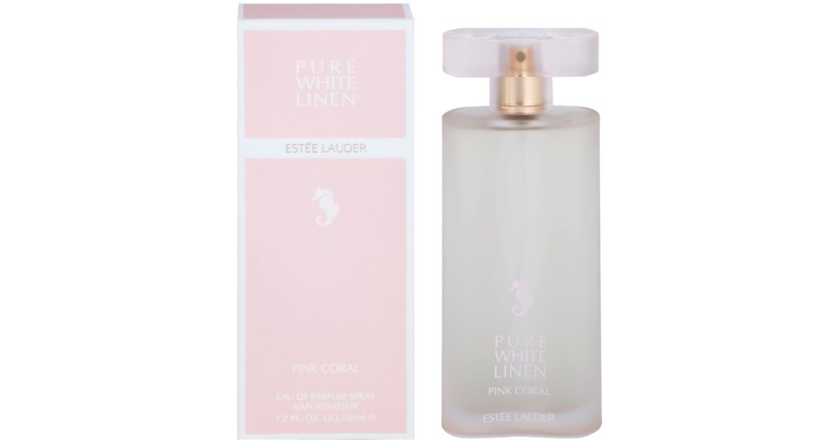 Estée Lauder Pure White Linen Pink Coral Eau de Parfum for Women 50 ml