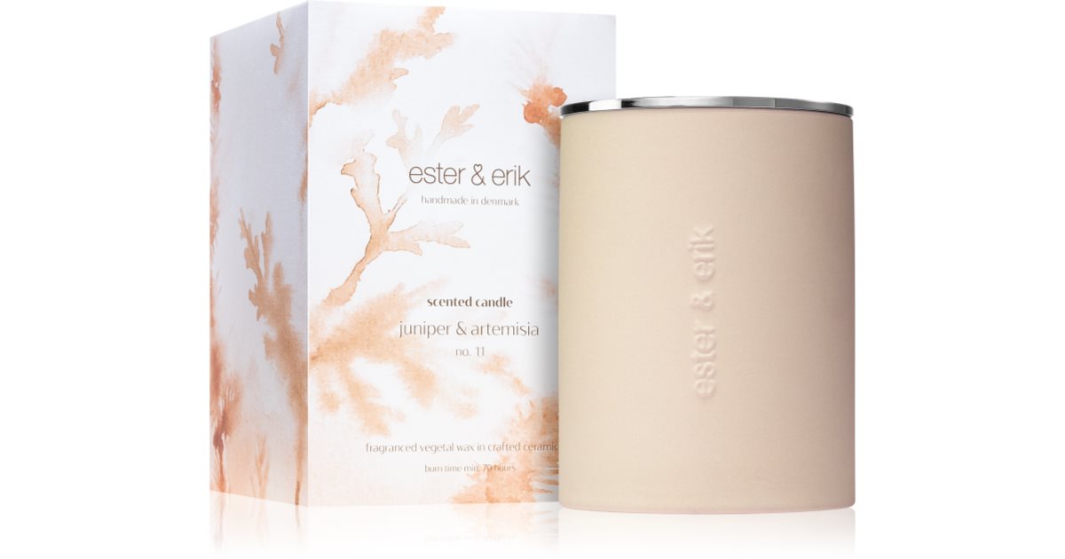 ester & erik scented candle juniper & artemisia (no. 11) Duftkerze