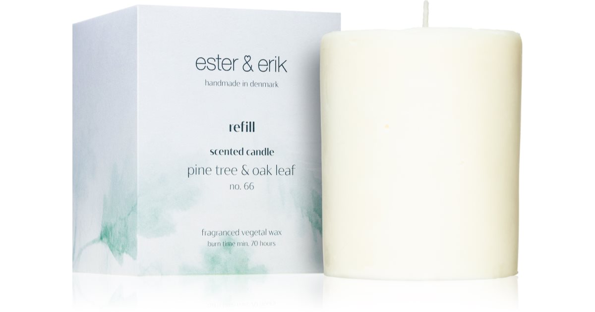 ester & erik scented candle pine tree & oak leaf (no. 66) Duftkerze