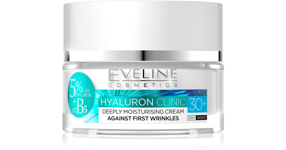 Eveline Cosmetics Hyaluron Clinic Crème Jour Et Nuit Hydratante 30 Notinofr 7323