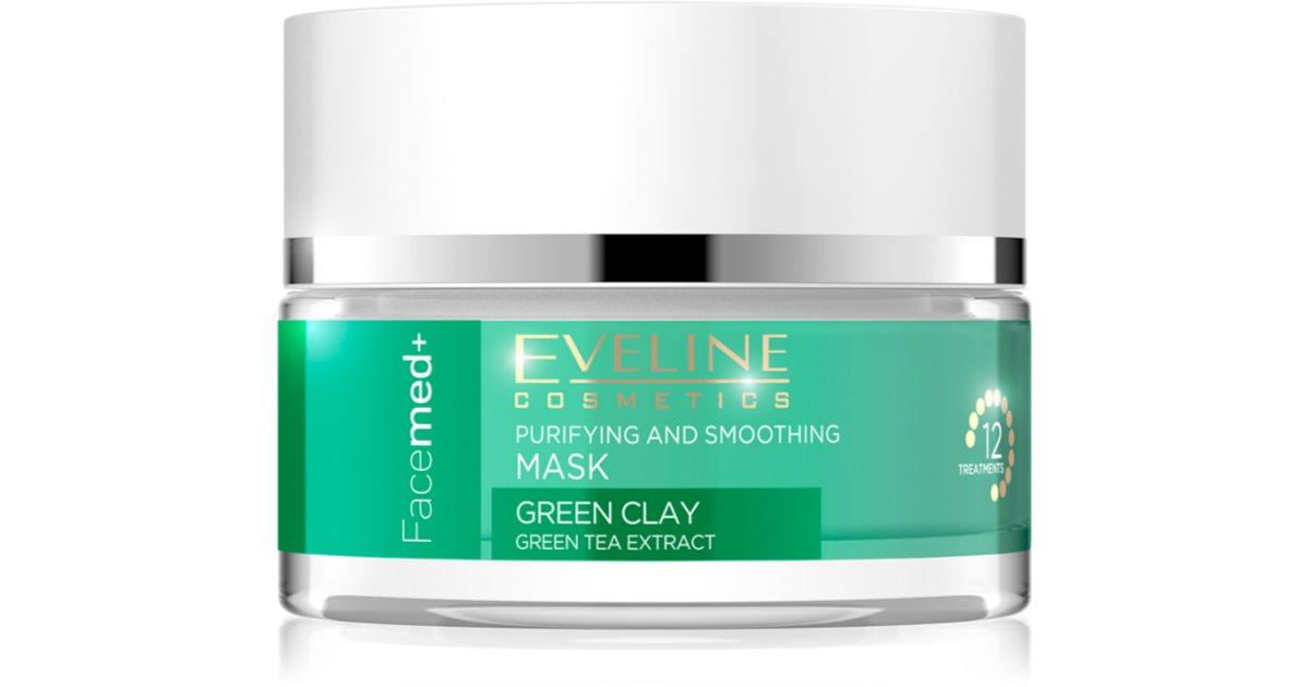 eveline green clay mask