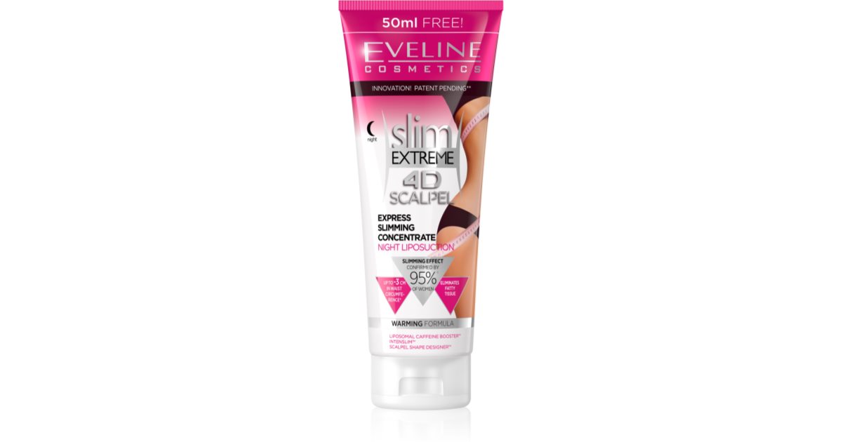 Eveline Cosmetics Slim Extreme 4d Scalpel Sérum De Nuit Ultra Concentré Effet Chauffant Notino Fr