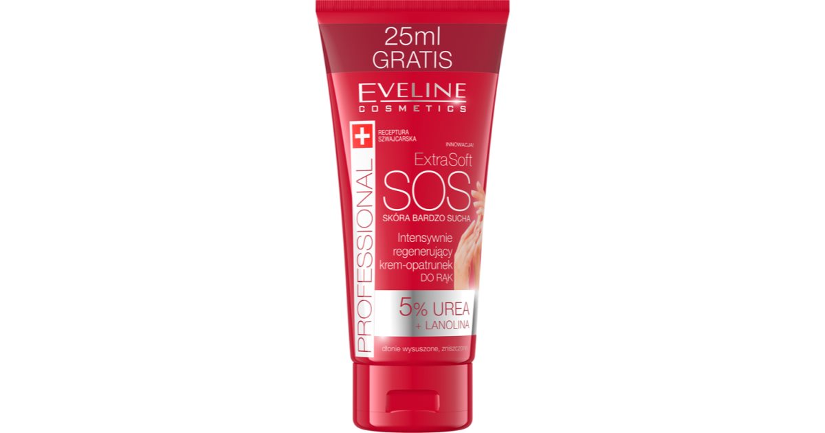 Eveline Cosmetics Extra Soft SOS creme para pele das mãos secas e cansadas