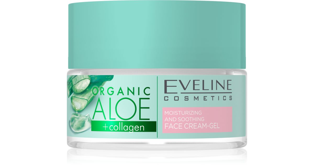Eveline Cosmetics Organic Aloe+Collagen active intensive hydrating gel ...