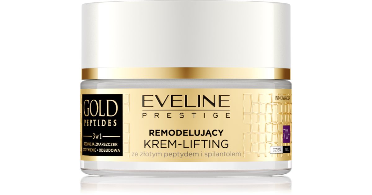 Eveline Cosmetics Gold Peptides liftingový krém pro zralou pleť notino cz