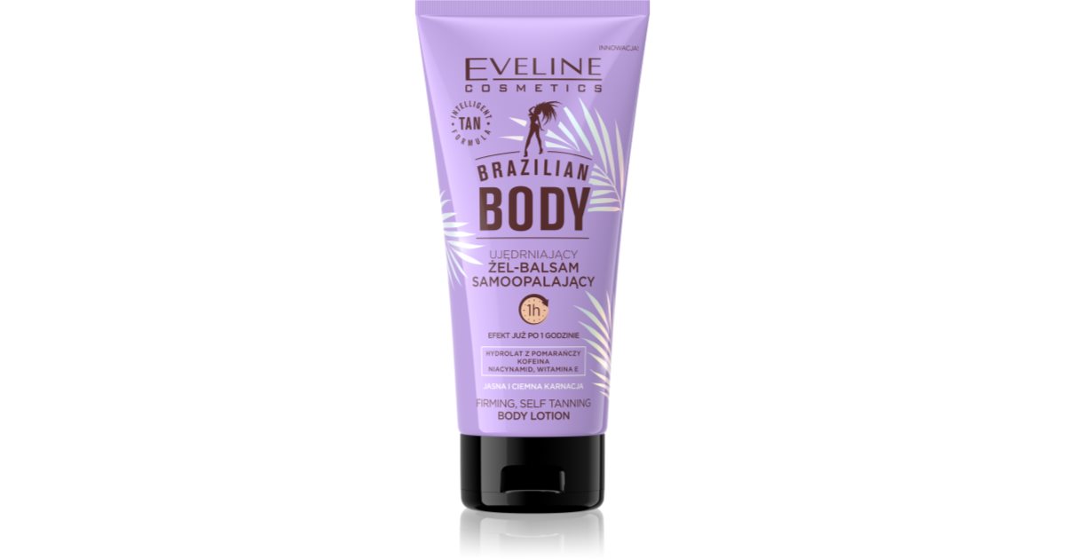 Eveline Cosmetics Eveline Brazilian Body Ujędrniający Żel-Balsam Samoopalający 150ml