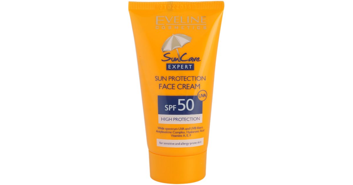 Eveline Cosmetics Sun Care Face Sun Cream SPF 50 | notino.co.uk