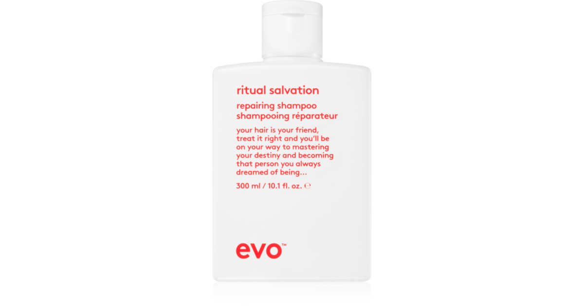 EVO The Therapist Hydrating Shampoo strengthening shampoo for damaged
