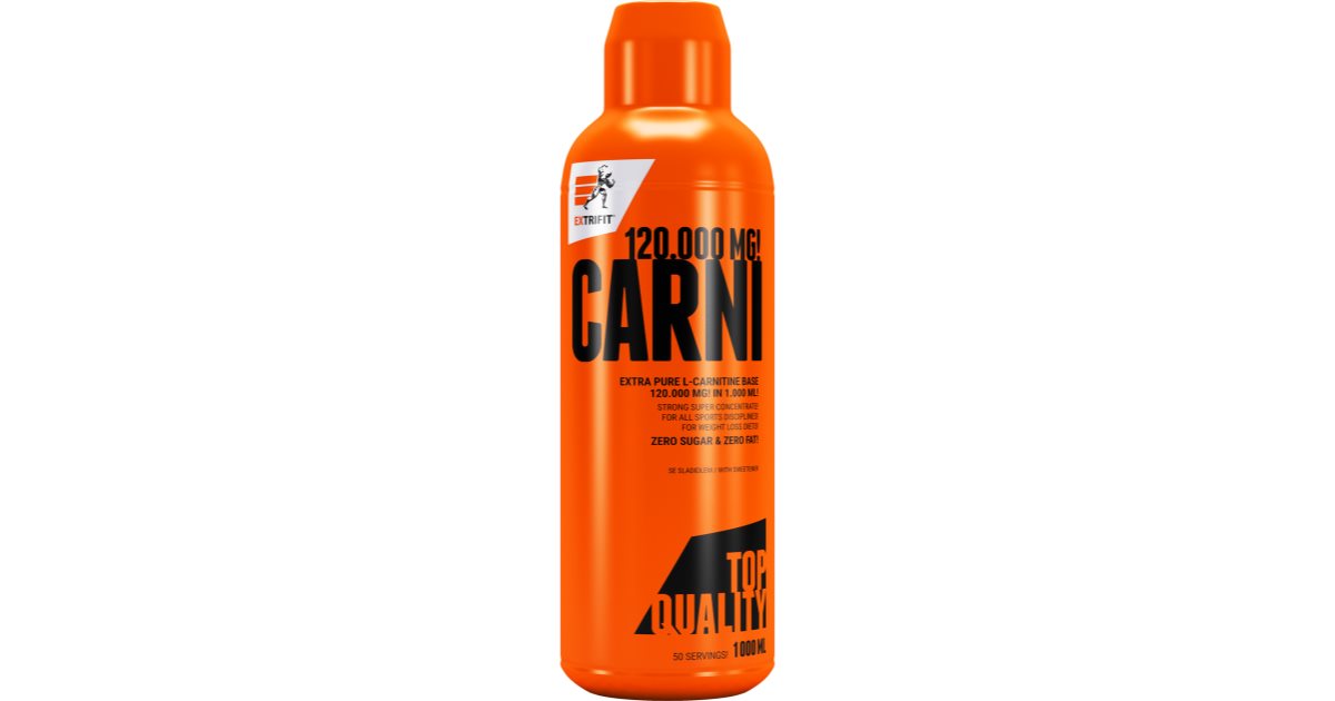 Extrifit Carni L-Carnitine 120 000 mg complément alimentaire sport