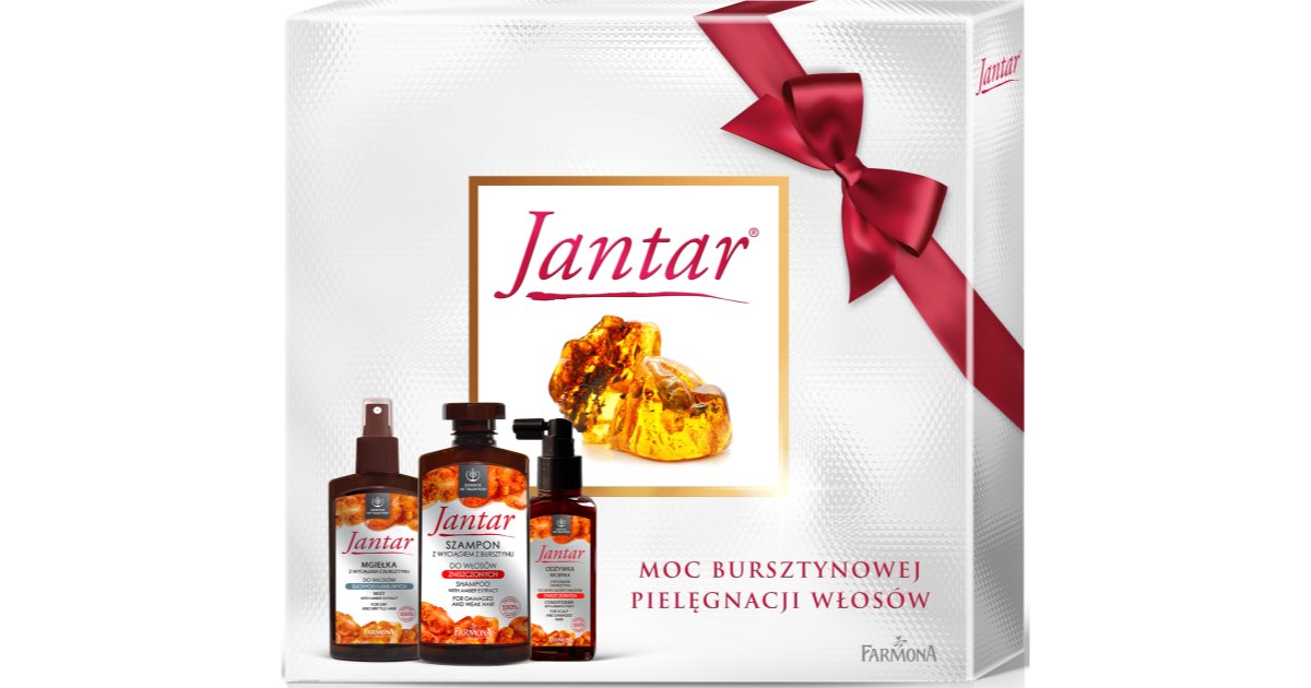 Farmona Jantar Regenerierender Haarspray Für Geschädigtes Haar – Mit Bernstein-Extrakt, 200 Ml