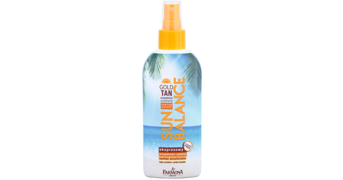 Sun Balance Farmona Sun Balance lait corporel en spray pour accélérer le bronzage ...
