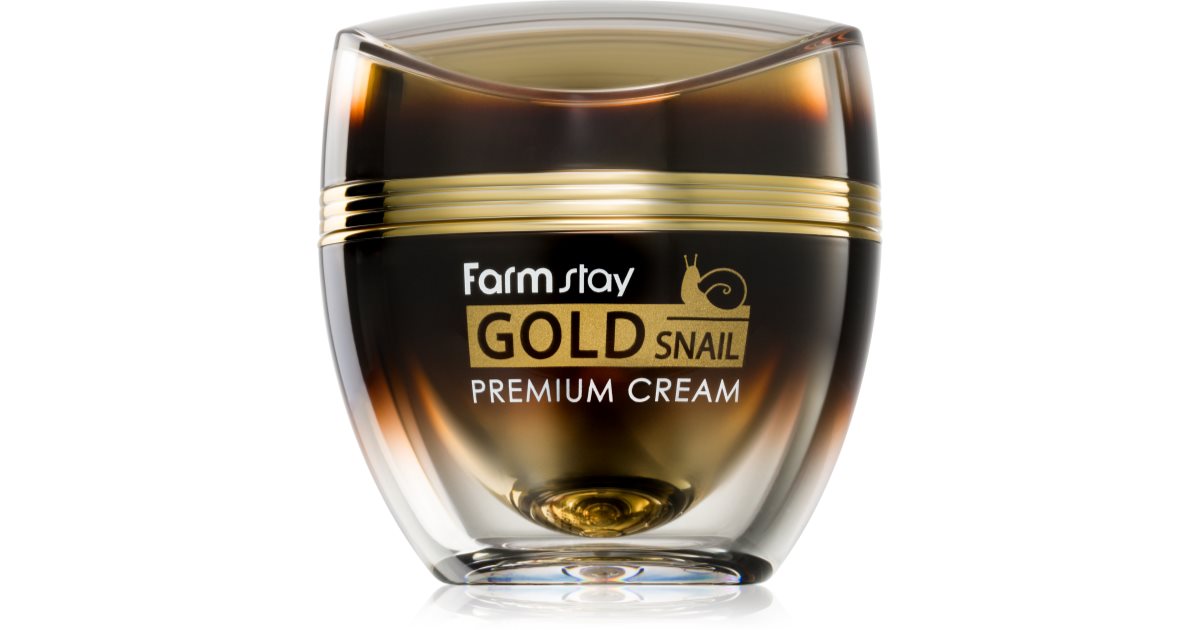 Farmstay Gold Snail face cream with snail extract notino.co.uk