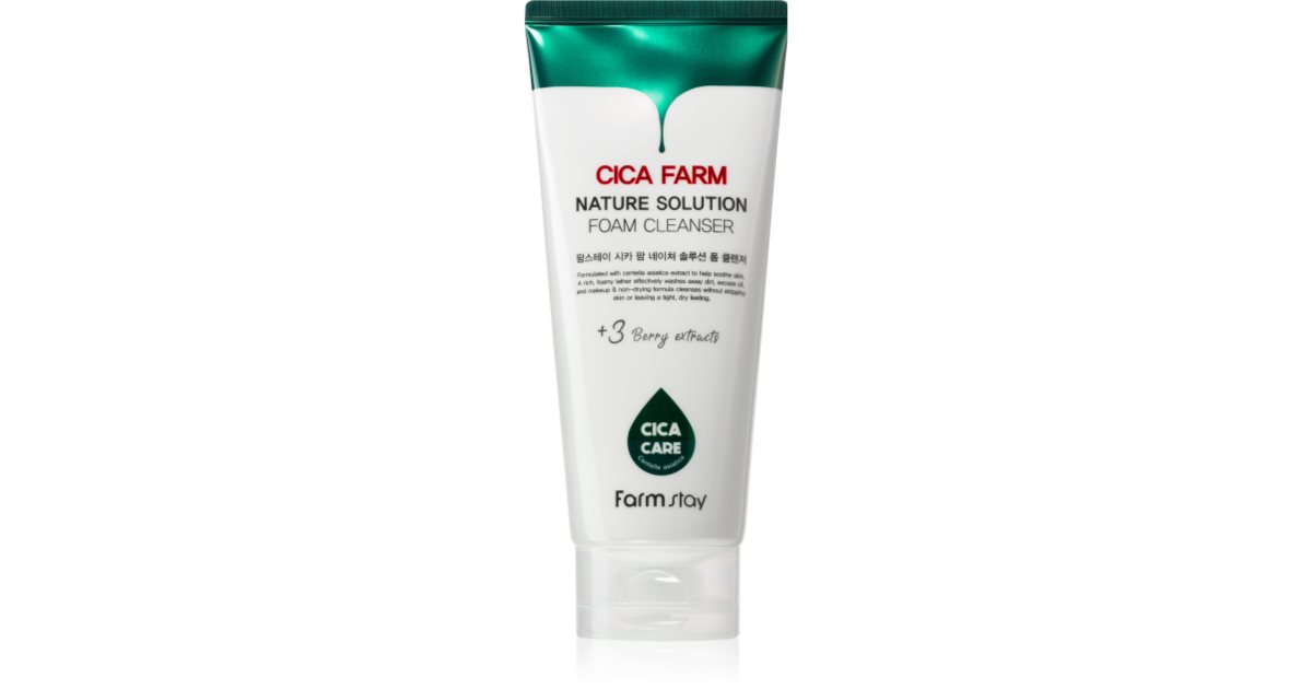 Farmstay Cica Farm Nature Solution Cleansing Foam | notino.ie