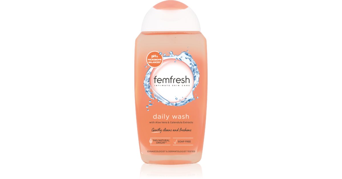 Femfresh Daily washing emulsion for intimate hygiene notino.co.uk