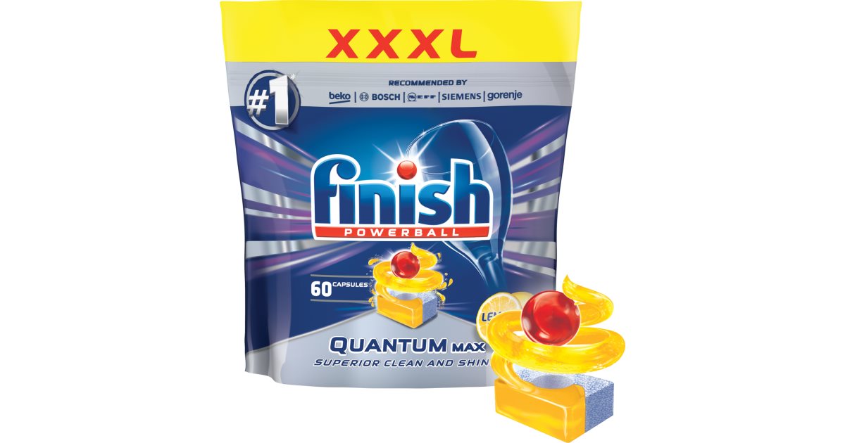Finish Quantum Max Lemon vaatwas tabletten notino