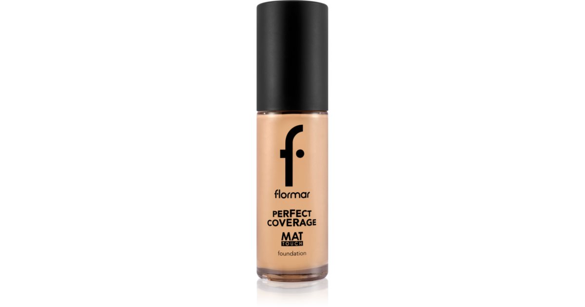 flormar Perfect Coverage Mat Touch Foundation Mattifying Foundation for