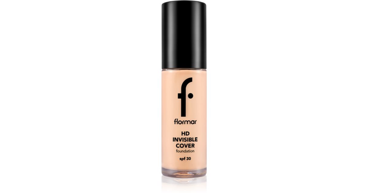 flormar HD Invisible Cover Foundation fond de teint léger illuminateur ...