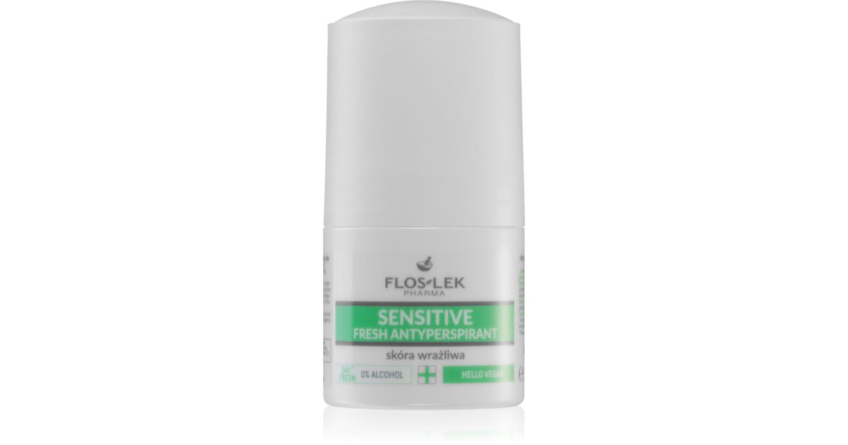 FlosLek Pharma Hypoallergic Line antiperspirant rollon without alcohol