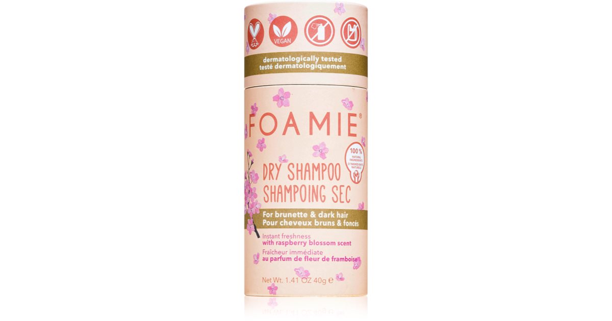 Foamie Berry Dry Shampoo dry shampoo in powder for dark hair