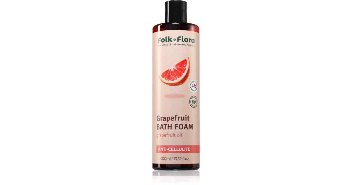 Folk & Flora Grapefruit bath foam | notino.co.uk