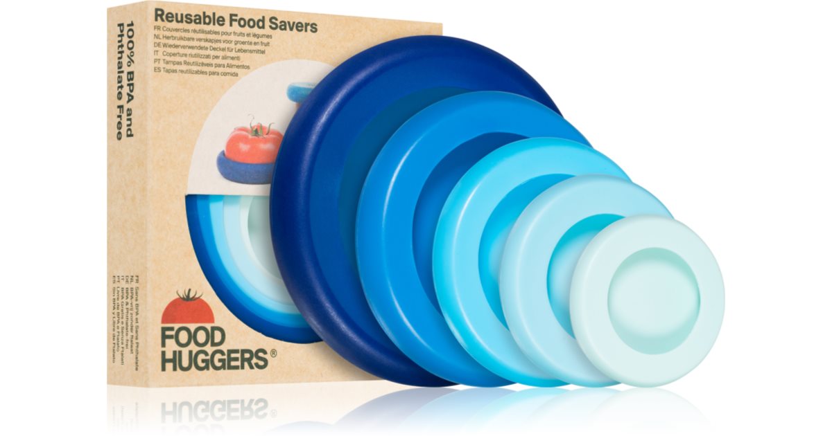 Food Huggers Food Huggers Set sada silikonových krytů na ovoce a