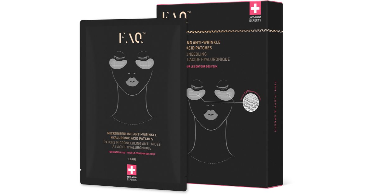 FOREO FAQ™ Microneedling Anti-Wrinkle anti-wrinkle undereye plaster ...
