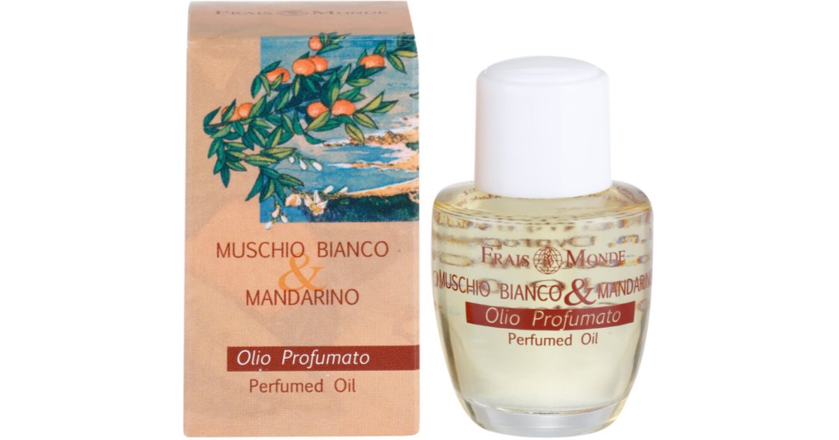 Frais Monde White Musk and Mandarin óleo perfumado para mulheres 12 ml