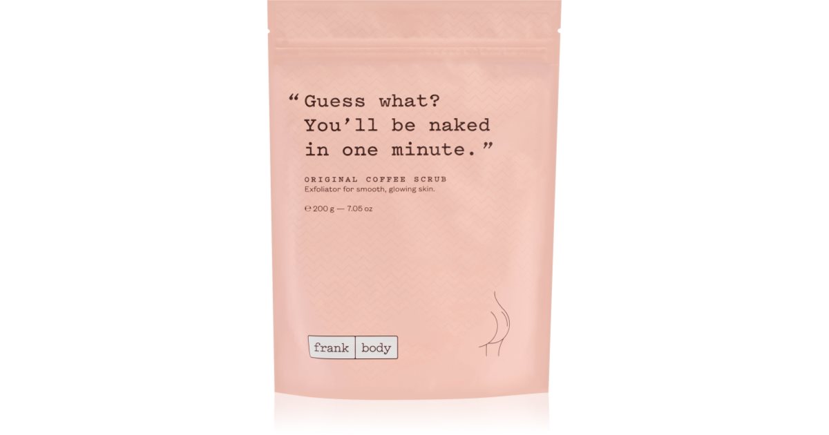 Frank Body Original Coffee coffee body scrub notino.co.uk