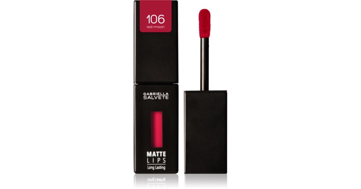 BYS Make-up Matt Lip Liquid - Hypoallergen, Langanhaltender Lippenstift