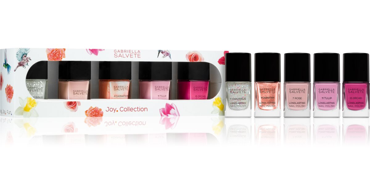 Gabriella Salvete Flower Shop Joy Collection set di smalti per unghie