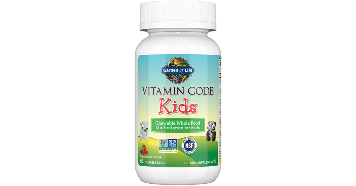Garden of Life Vitamin Code Kids RAW Multivitamin complexe ...